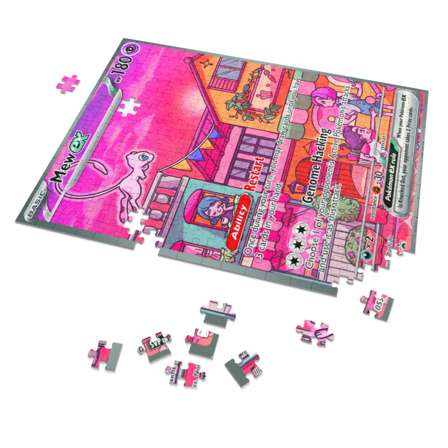 Sunset Mew Jigsaw Puzzle