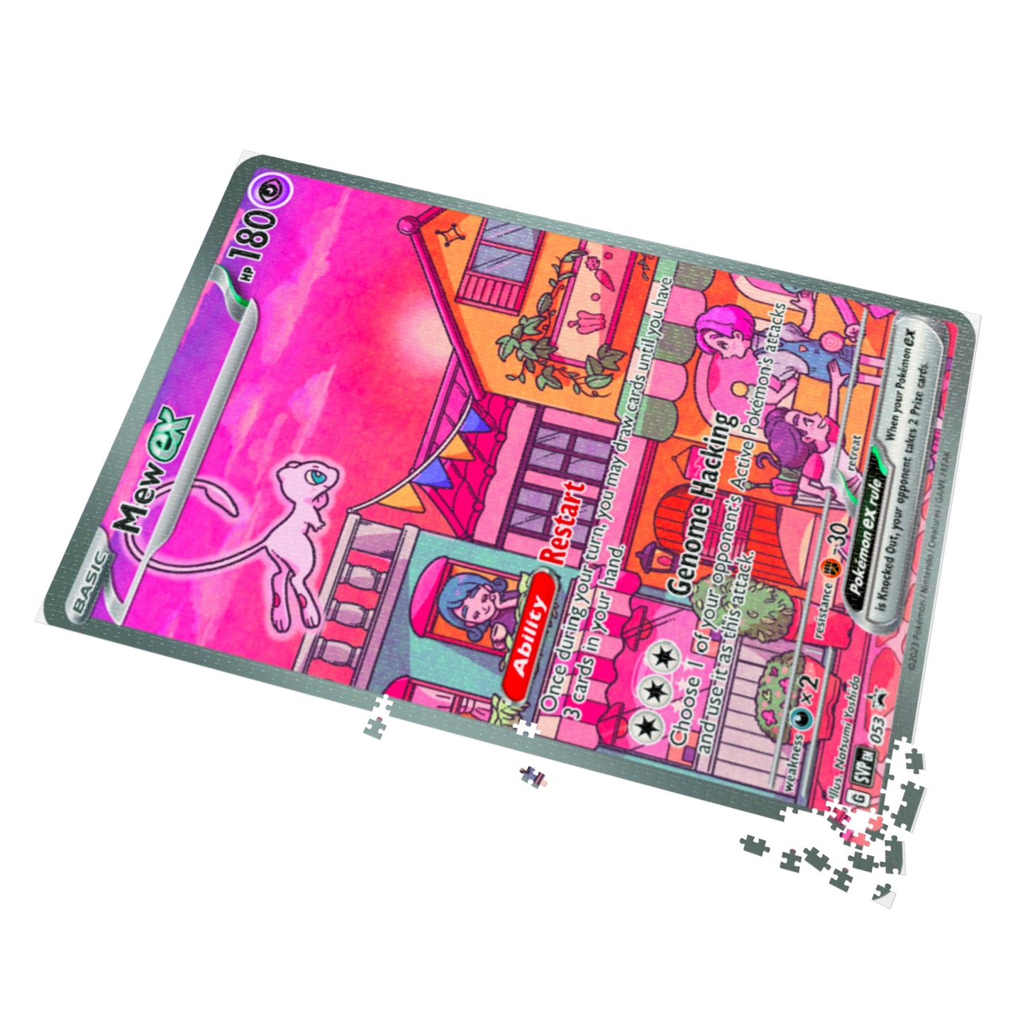 Sunset Mew Jigsaw Puzzle
