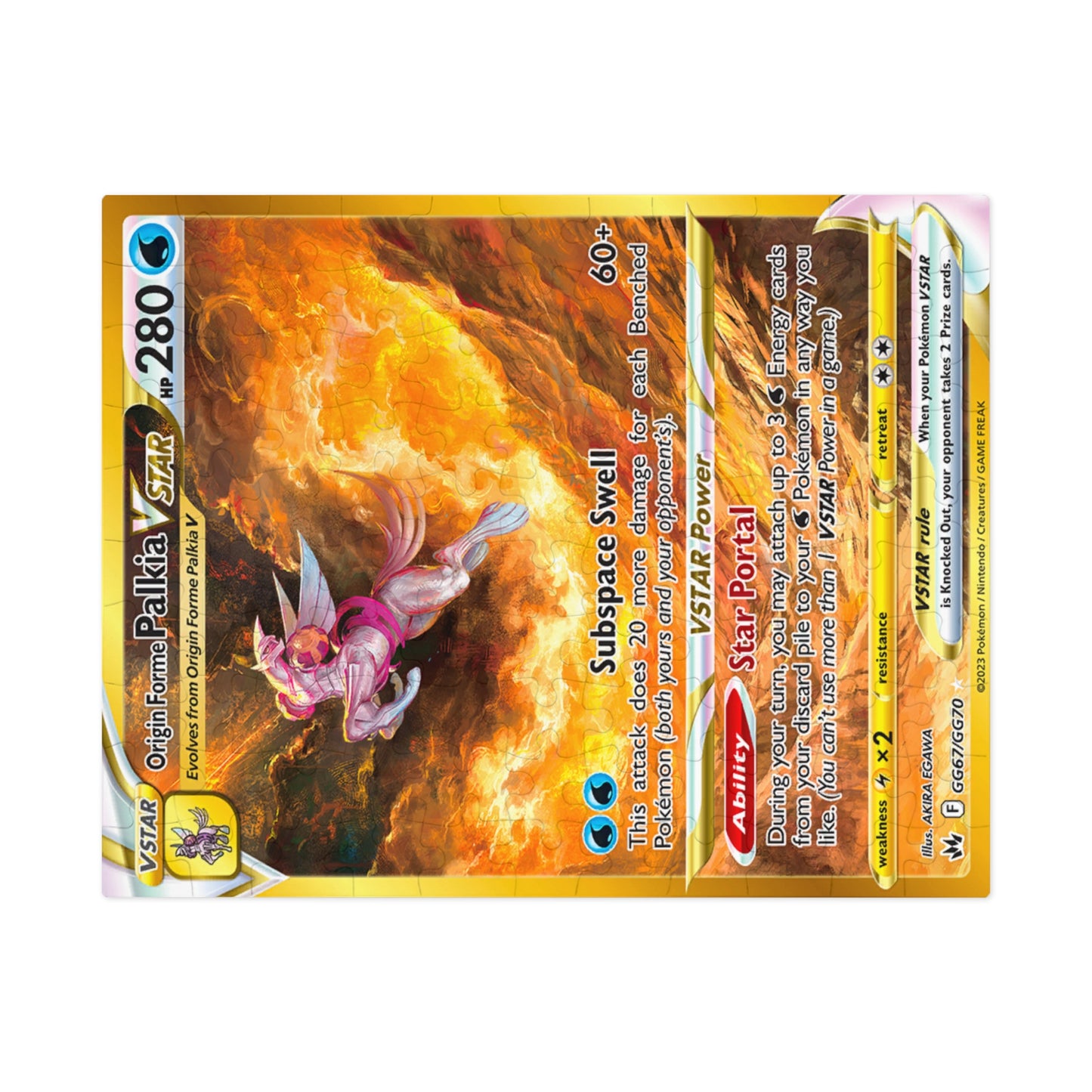 Palkia Star Jigsaw Puzzle