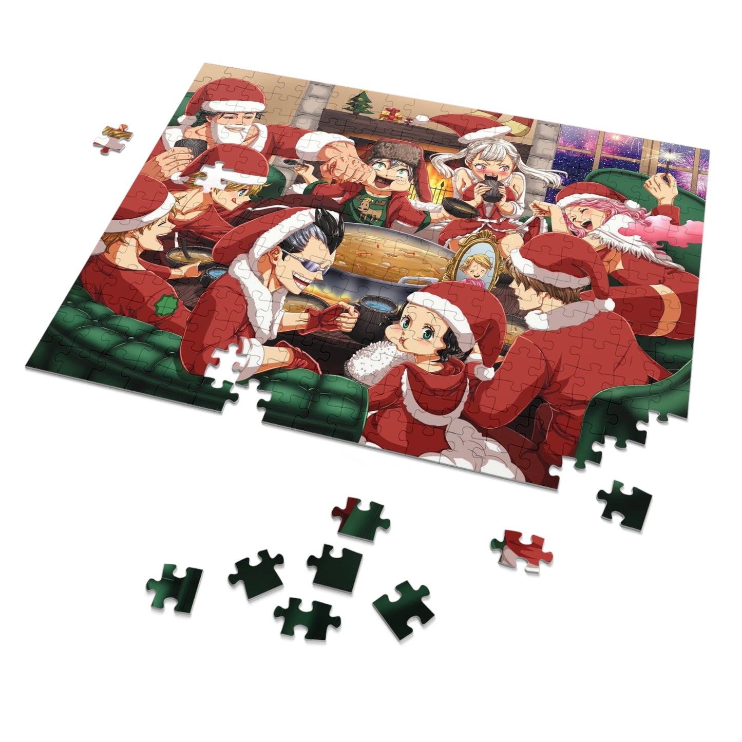Black Clover Christmas Jigsaw Puzzle
