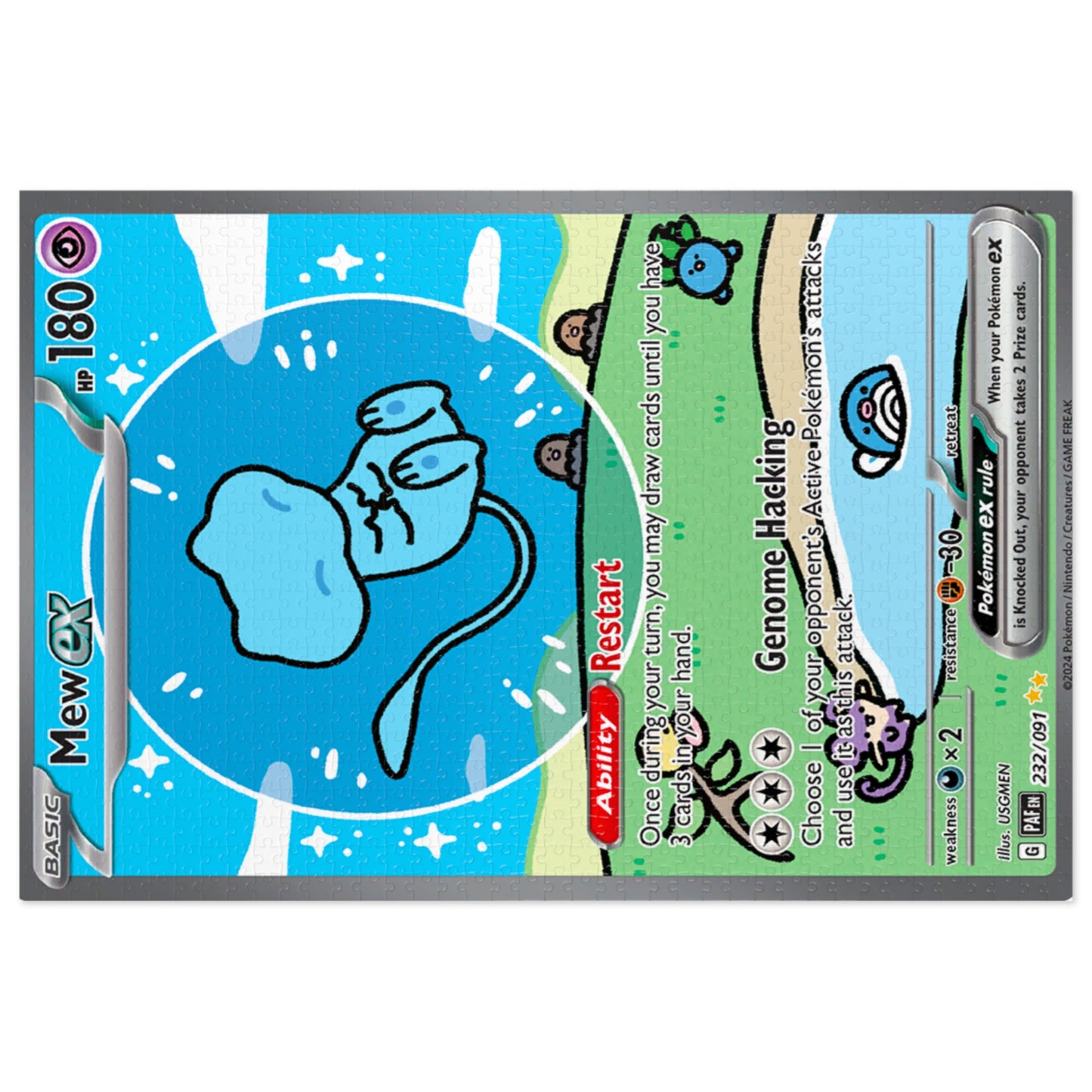 Bubble Mew Jigsaw Puzzle