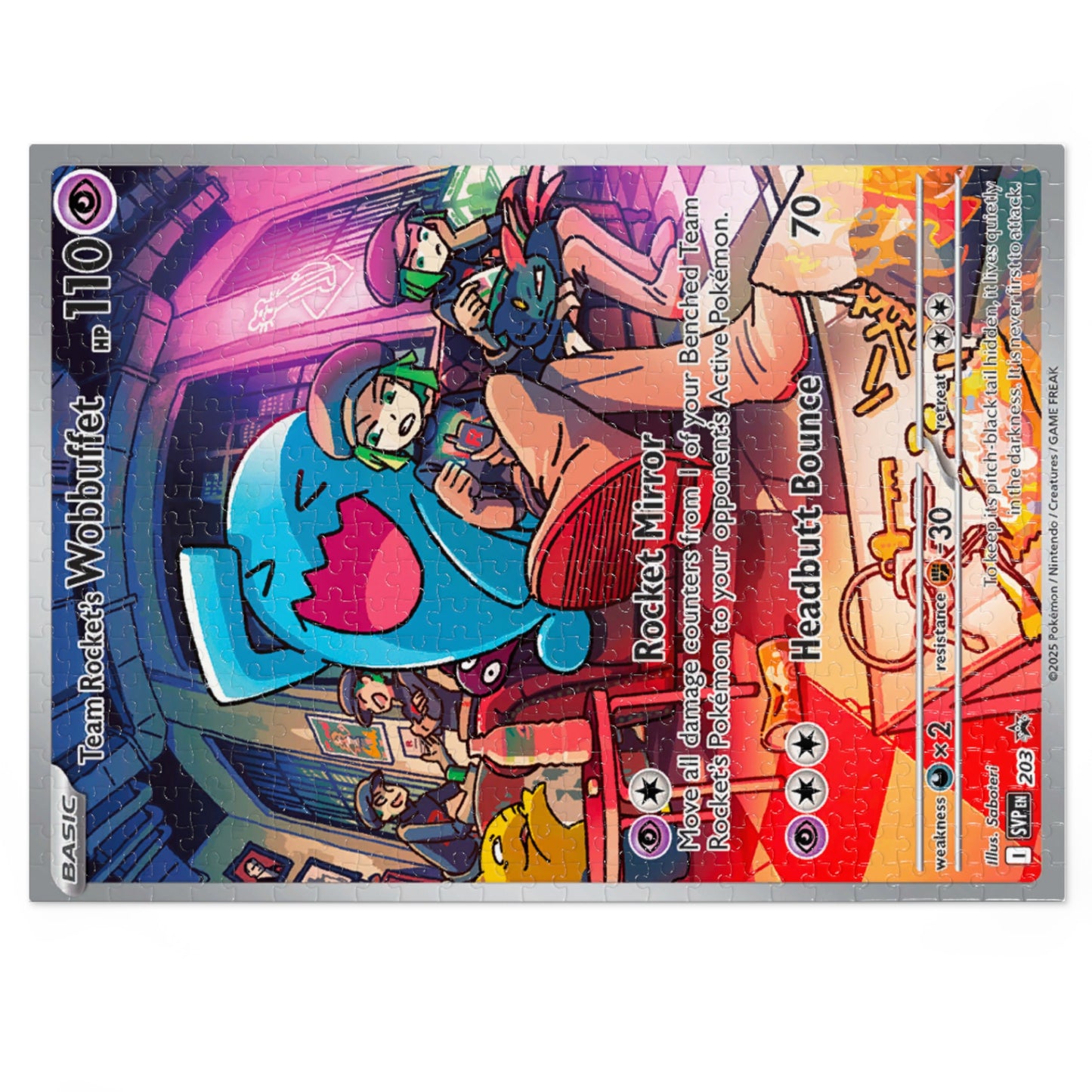Team Rockets Wobbuffet Jigsaw Puzzle