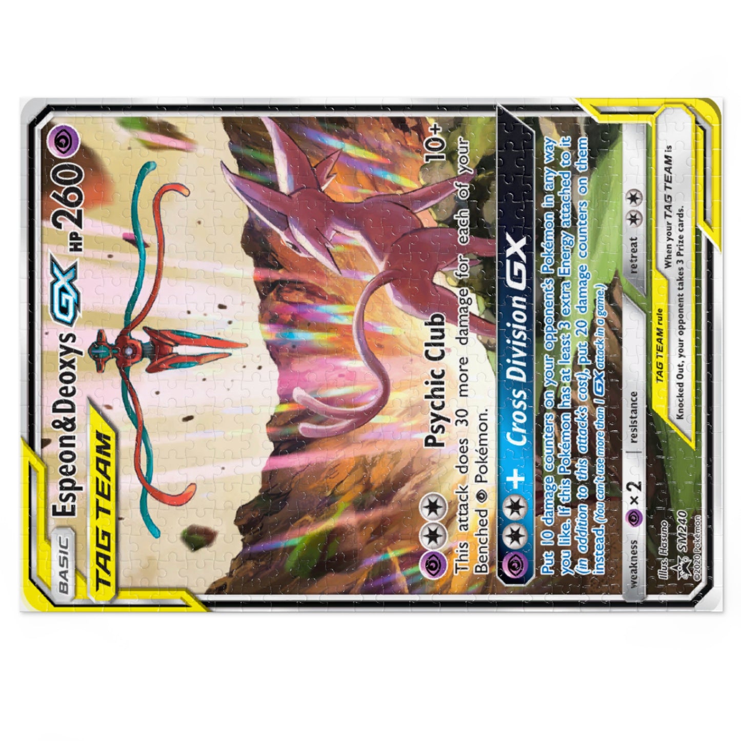 Deoxys Tag Team Jigsaw Puzzle