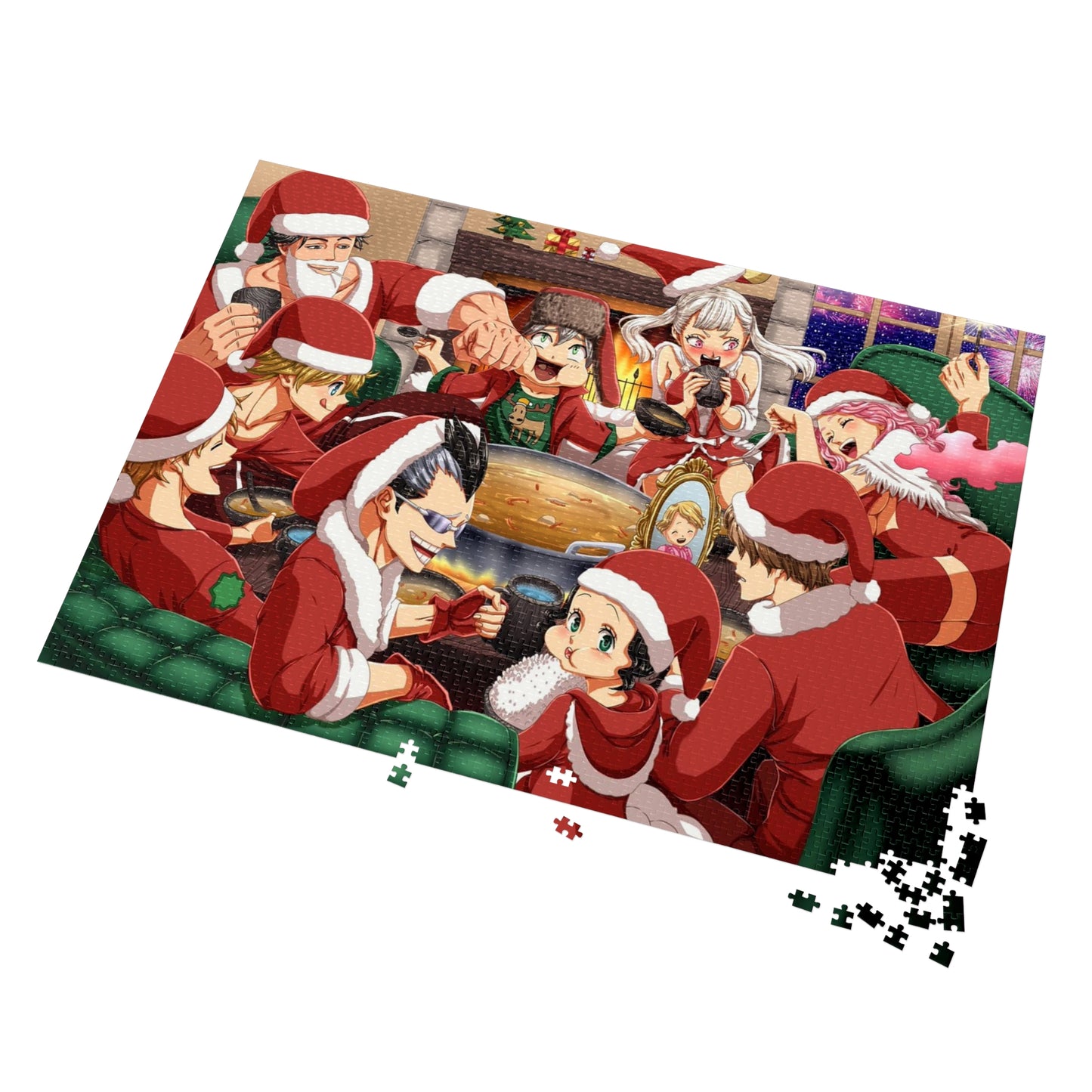 Black Clover Christmas Jigsaw Puzzle
