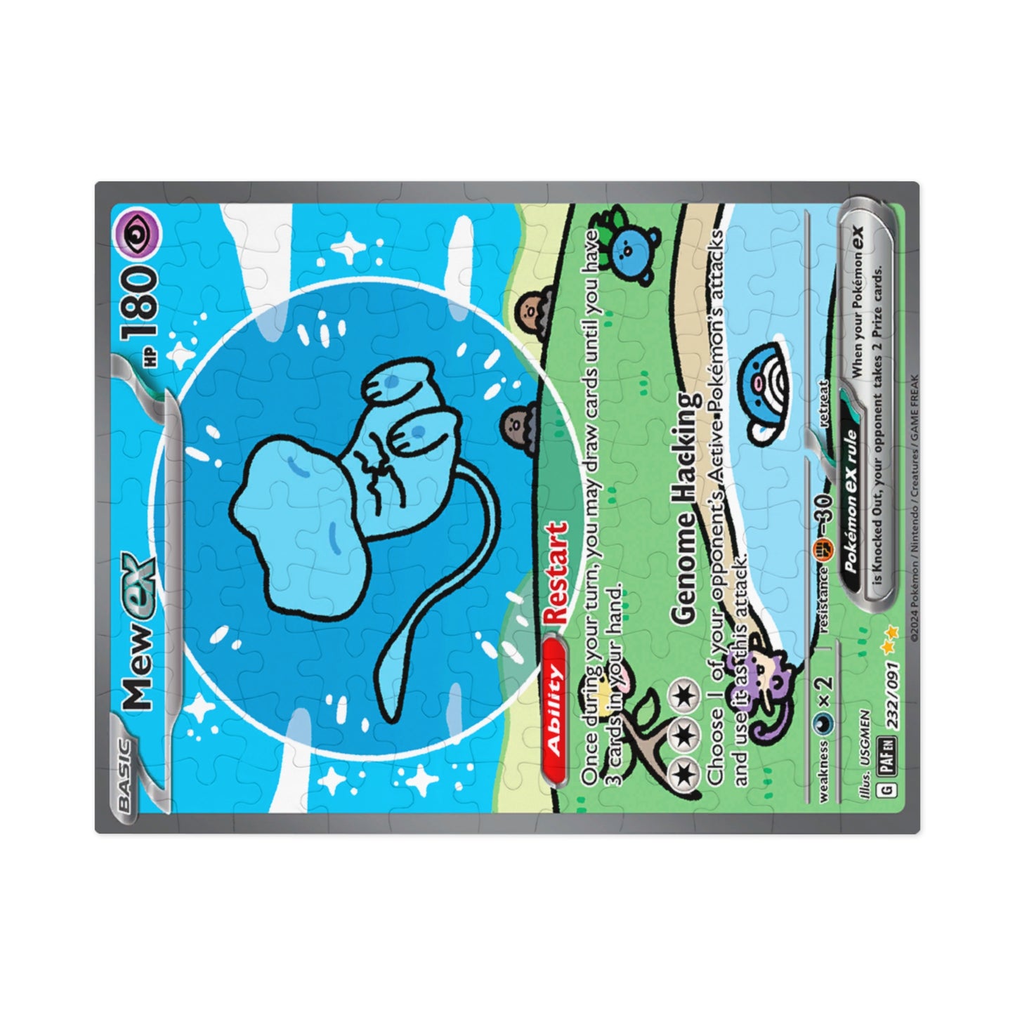 Bubble Mew Jigsaw Puzzle