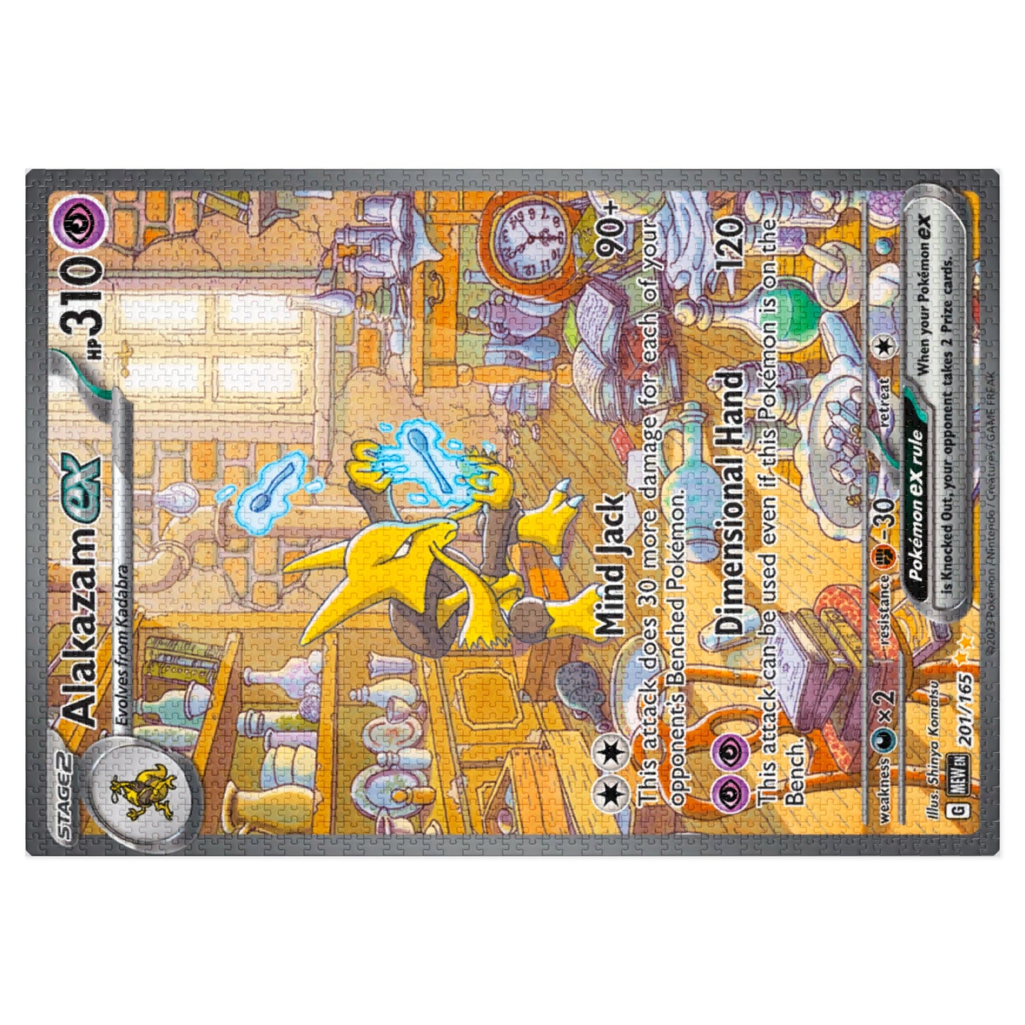 Alakazam Jigsaw Puzzle