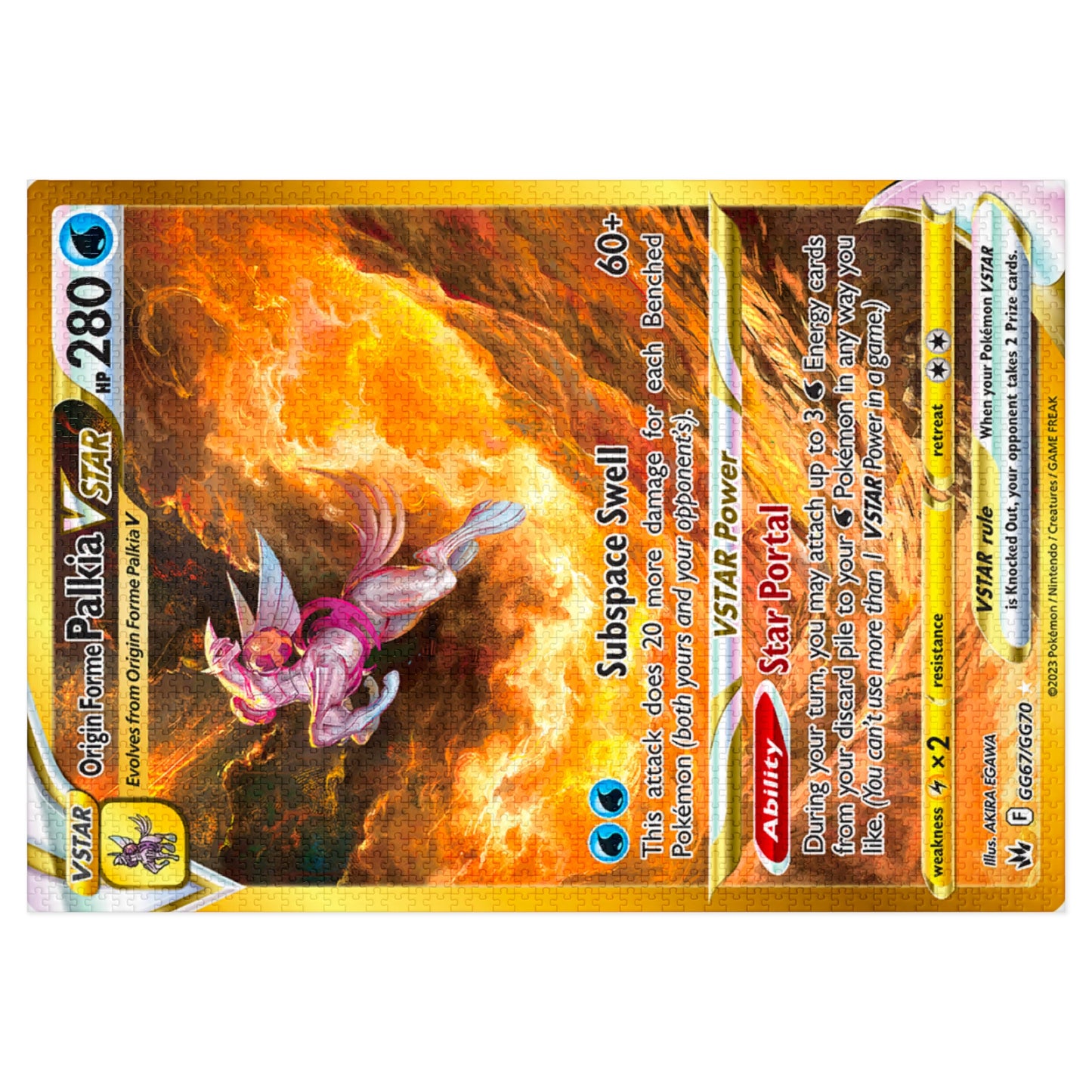 Palkia Star Jigsaw Puzzle