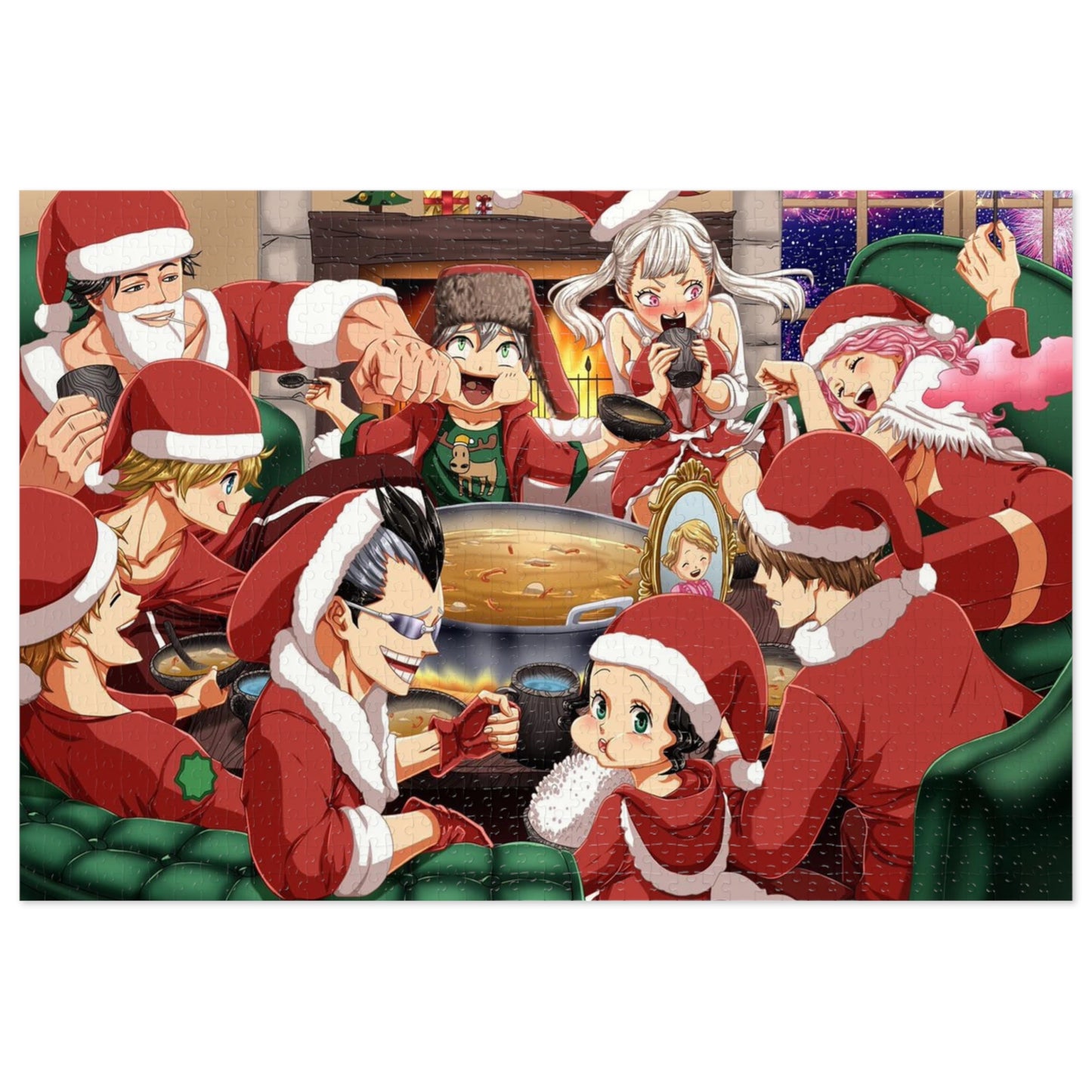 Black Clover Christmas Jigsaw Puzzle