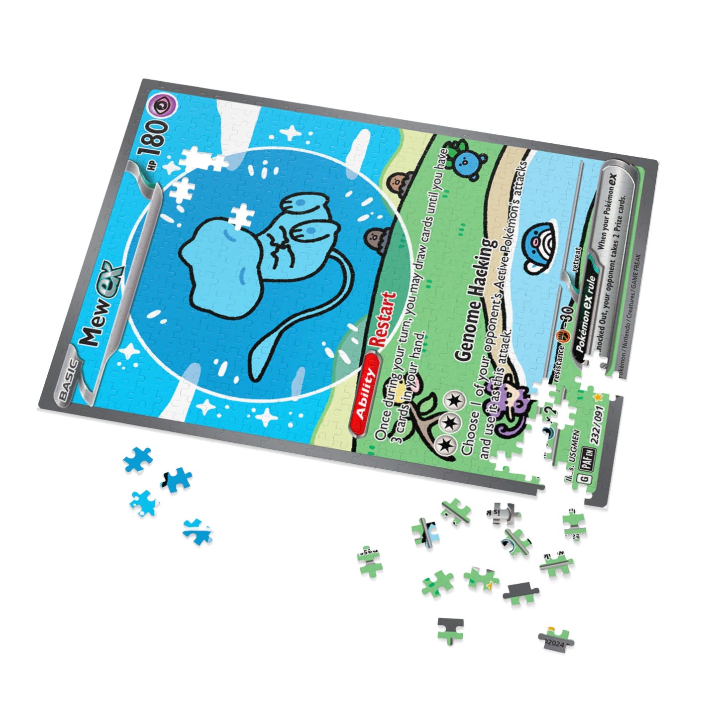 Bubble Mew Jigsaw Puzzle