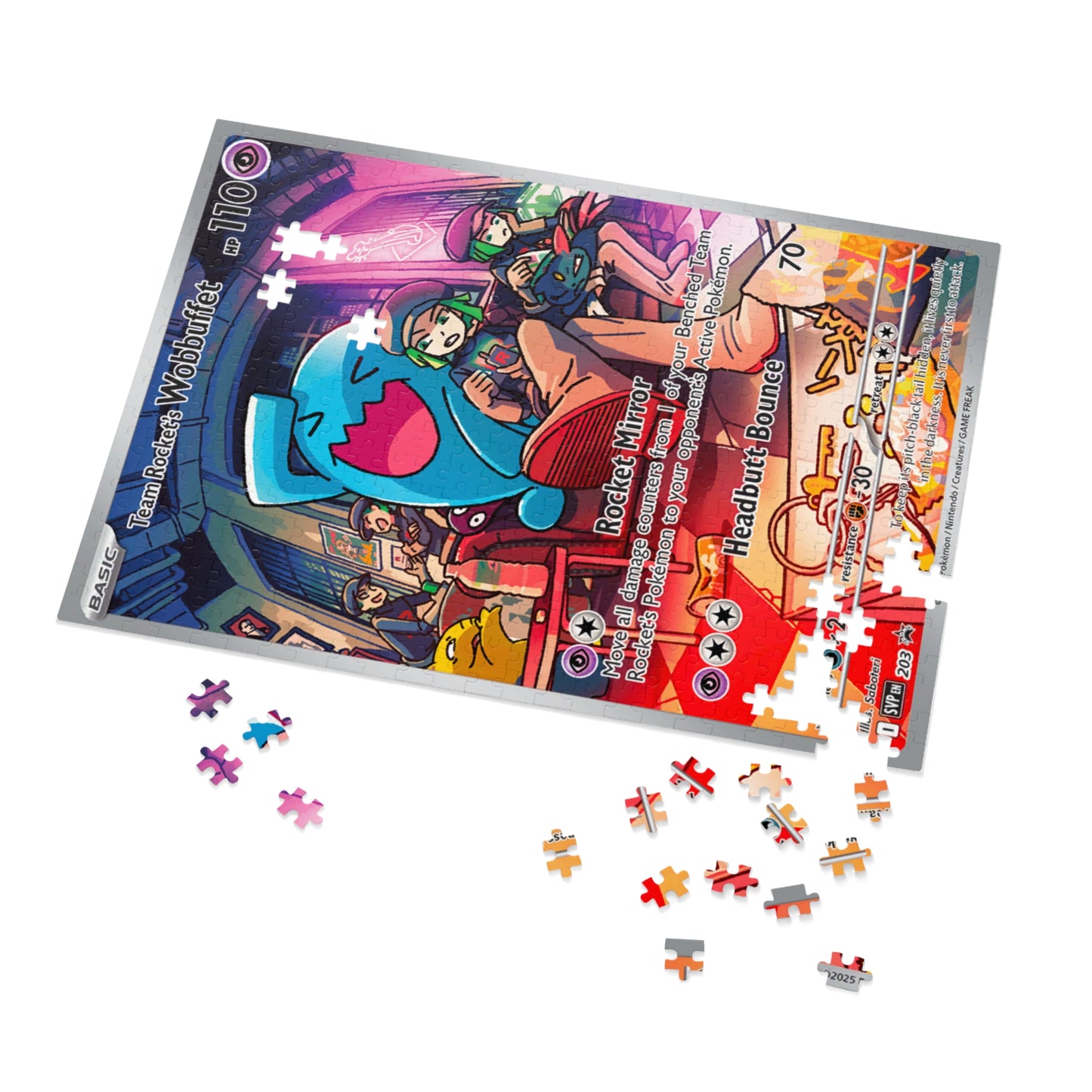 Team Rockets Wobbuffet Jigsaw Puzzle