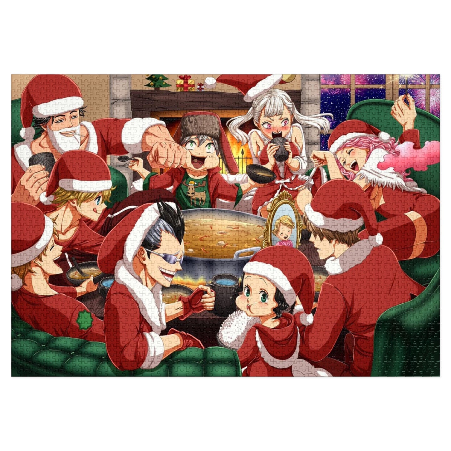 Black Clover Christmas Jigsaw Puzzle