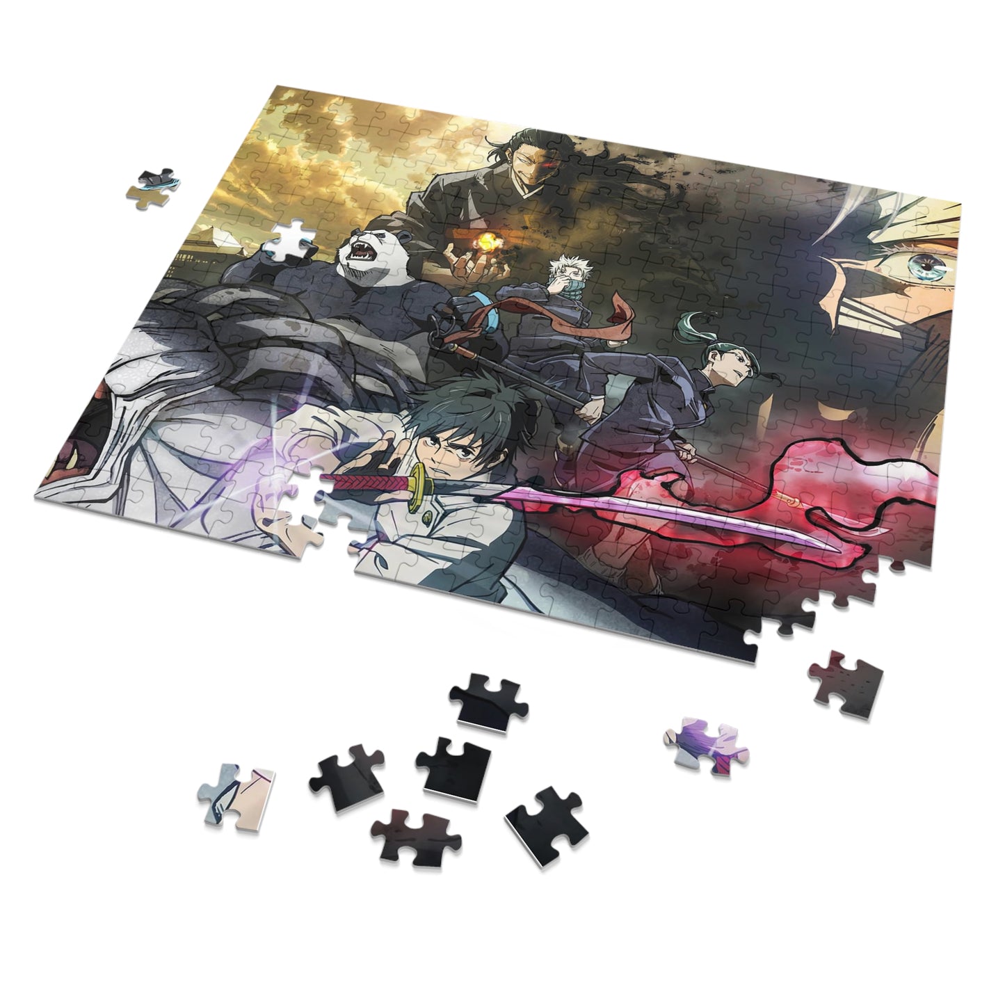 Jujutsu Kaizen Jigsaw Puzzle (30, 110, 252, 500,1000-Piece)