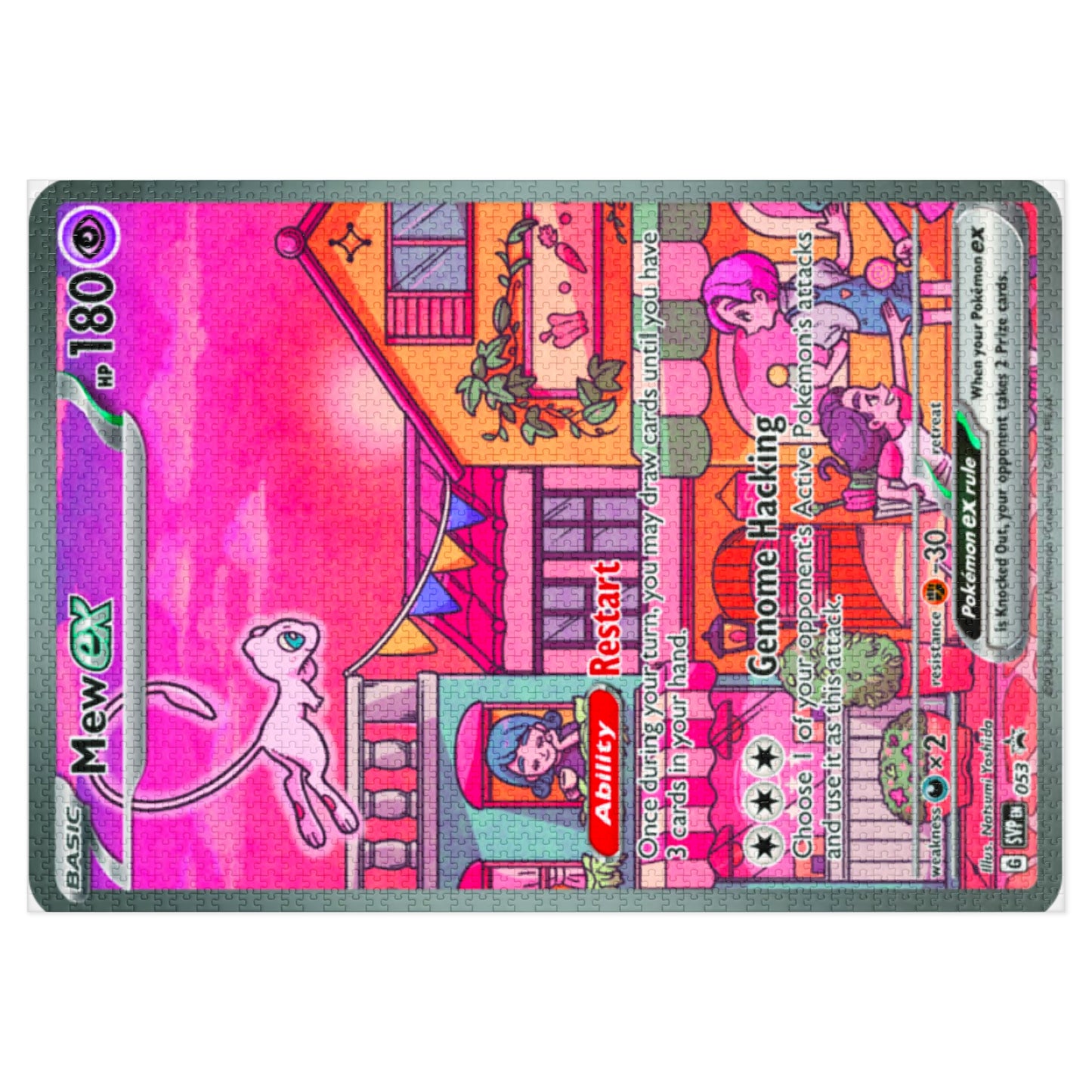 Sunset Mew Jigsaw Puzzle
