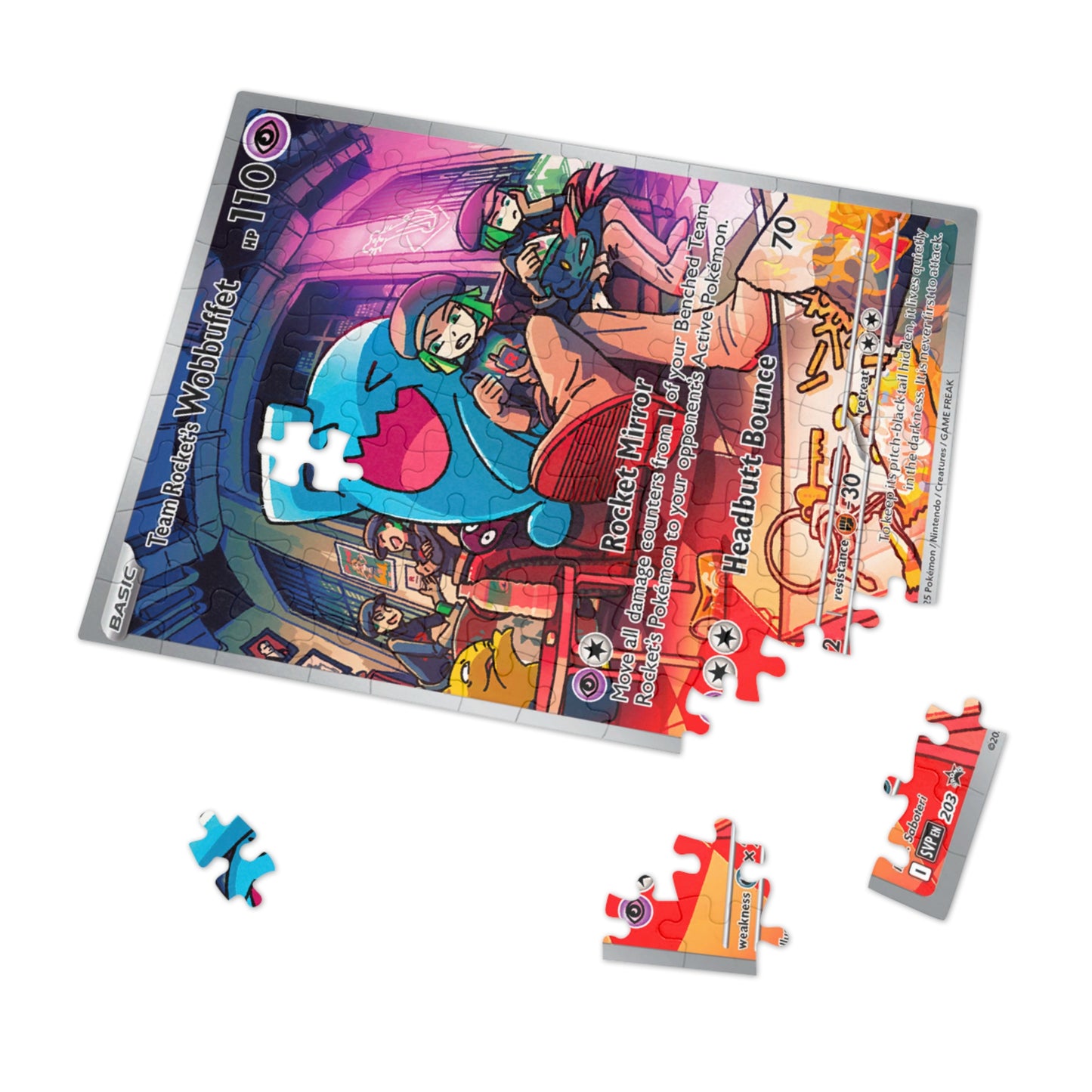 Team Rockets Wobbuffet Jigsaw Puzzle