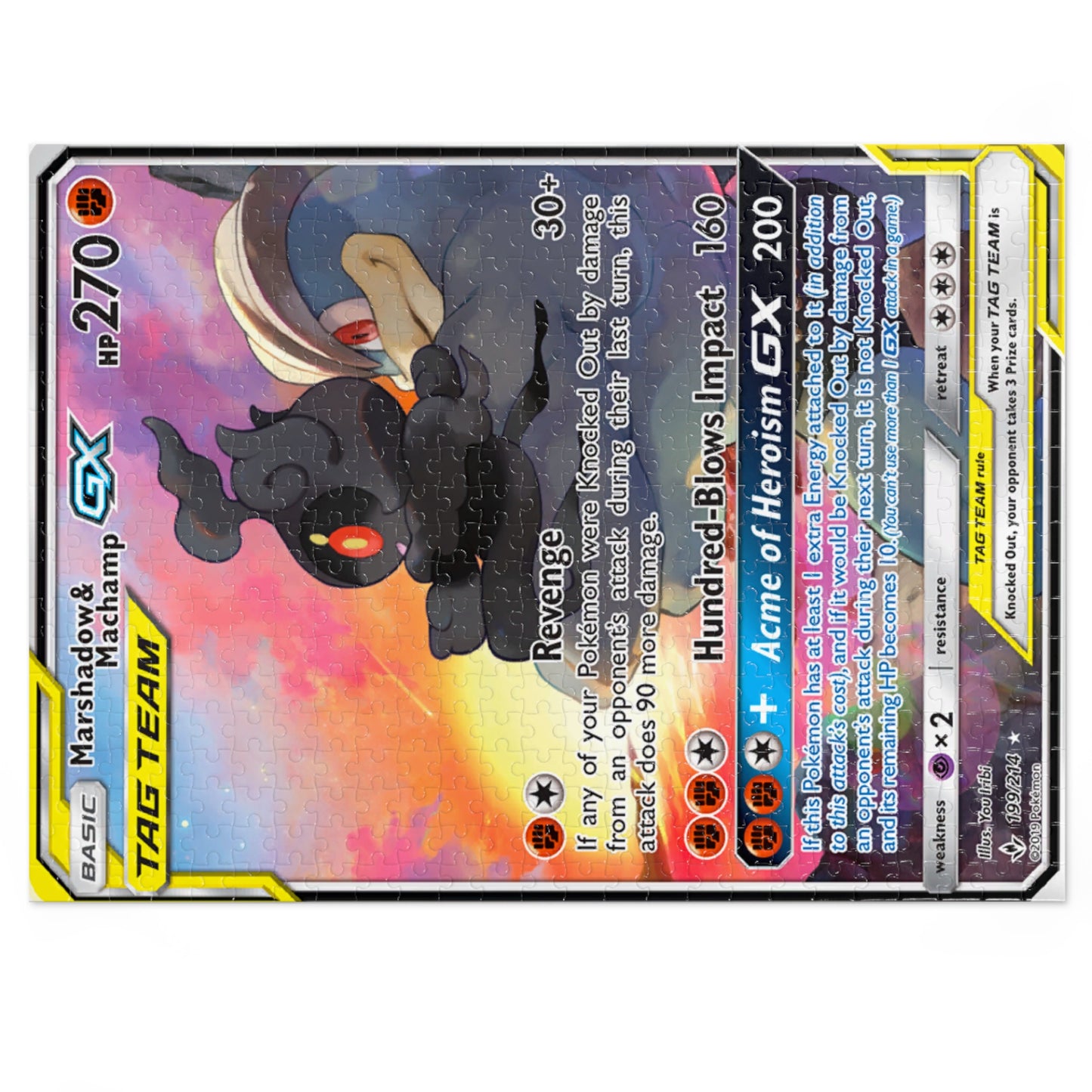 Marshadow Tag Team Jigsaw Puzzle