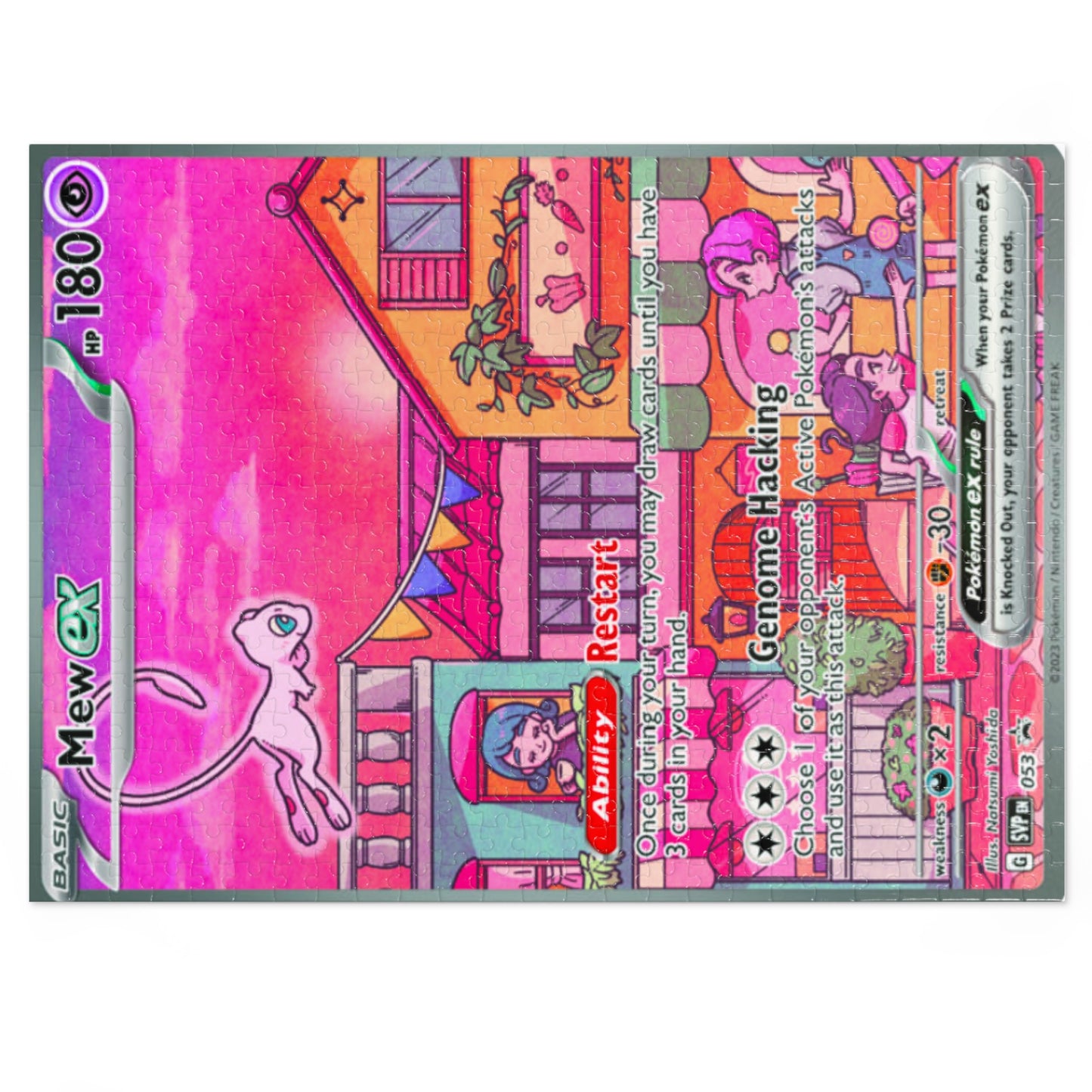 Sunset Mew Jigsaw Puzzle