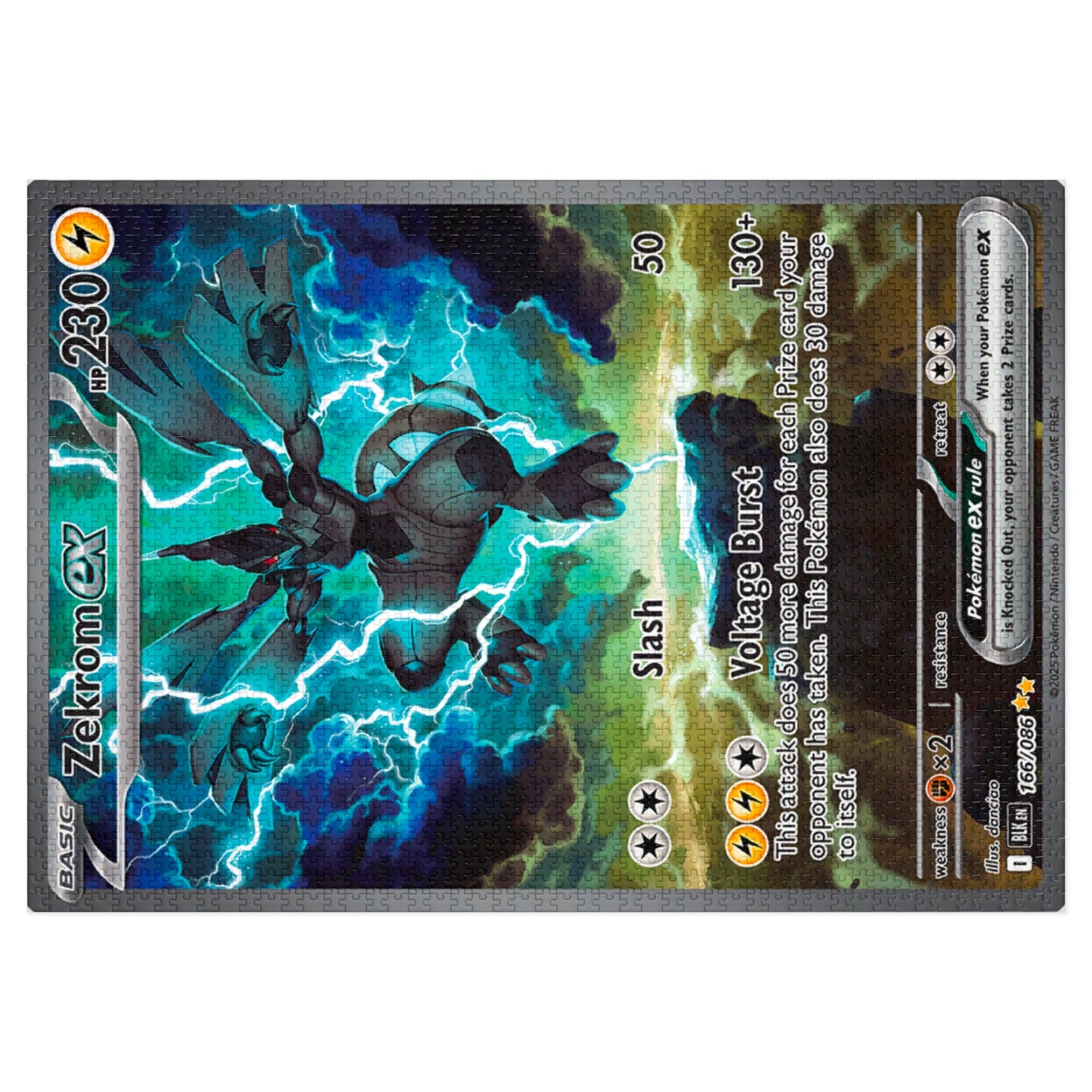 Zekrom Jigsaw Puzzle